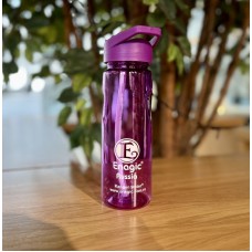 Бутылка Канген воды с лого Enagic фиолетовая
